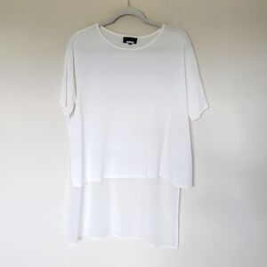 MAAC London Bond High Low Top in White